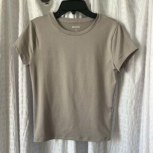 Soft Stretch Seamless Fabric Crew Baby Tee